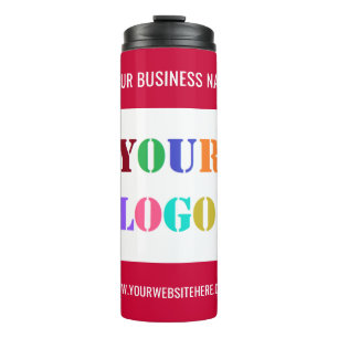 Ihr Logo und Ihr Text-Business-Wärmer Thermosbecher