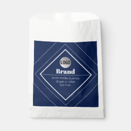 Ihr Logo und modernes, anpassbares Design | Marine Geschenktütchen