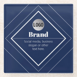 Ihr Logo und modernes, anpassbares Design | Marine Glasuntersetzer