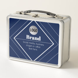 Ihr Logo und modernes, anpassbares Design | Marine Metall Brotdose