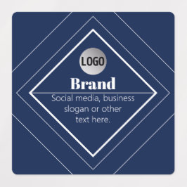 Ihr Logo und modernes anpassbares Design | Marineb Etiketten