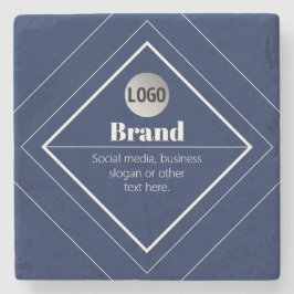 Ihr Logo und modernes anpassbares Design | Marineb Steinuntersetzer
