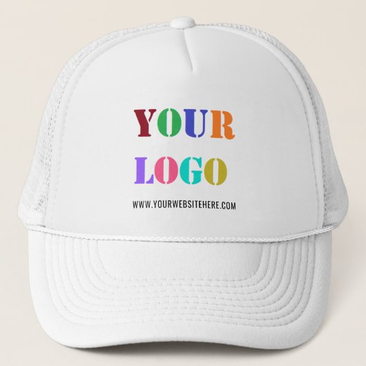 Ihr Logo Website Trucker Hat Werbegeschäft Truckerkappe (Vorderseite)