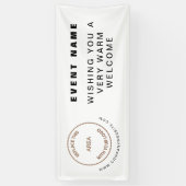 Ihr Logo-Website-Willkommensveranstaltung Banner (Vertikal)