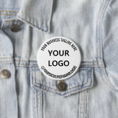 Ihr Logo Werbe-Button-Vorlage für soziale Medien Button (Beispiel)