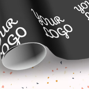 Ihr Logo wiederholt (automatisch) Geschenkpapier