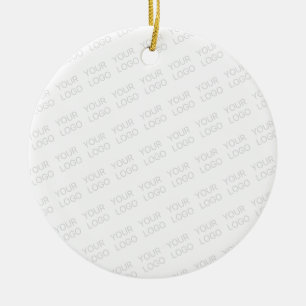 Ihr Logo wird automatisch aufgehellt und wiederhol Keramik Ornament