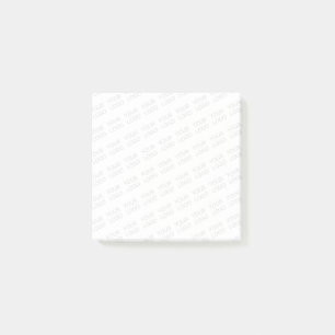 Ihr Logo wird automatisch aufgehellt und wiederhol Post-it Klebezettel