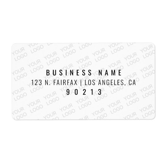 Ihr Logo wird automatisch hell und wiederholt (Vorne)