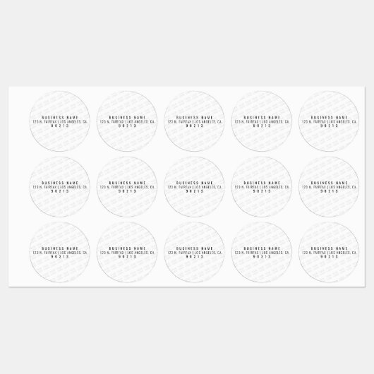 Ihr Logo wird automatisch hell und wiederholt Etiketten (Blatt)