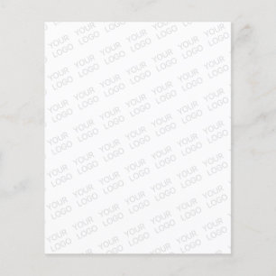 Ihr Logo wird automatisch hell und wiederholt Flyer