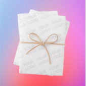 Ihr Logo wird automatisch hell und wiederholt Geschenkpapier Set