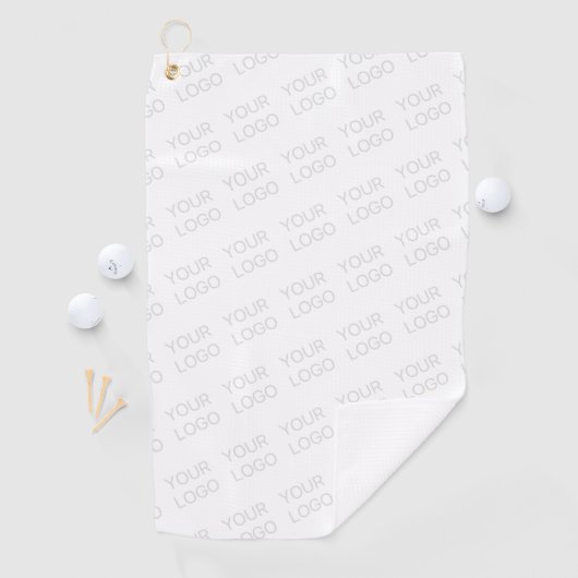 Ihr Logo wird automatisch hell und wiederholt Golfhandtuch (Insitu)