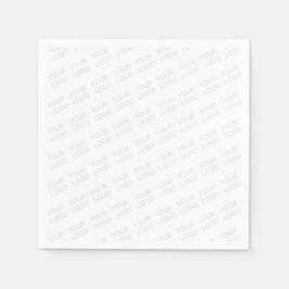 Ihr Logo wird automatisch hell und wiederholt Serviette