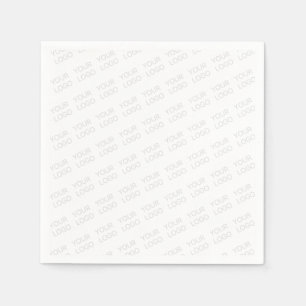 Ihr Logo wird automatisch hell und wiederholt Serviette