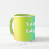Ihr Logo wird rot angezeigt Tasse (Vorderseite Links)