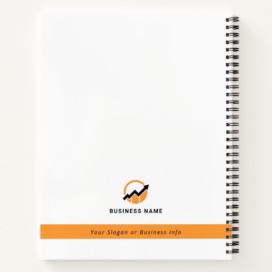 Ihr Logo | Wirtschaftsprüfer Moderner Minimalistis Notizblock (Rückseite)