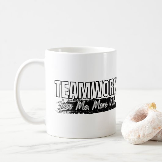 Ihr Logoteam Motivierend Mitarbeiter Kaffeetasse (Mit Donut)