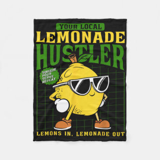 Ihr lokaler Limonadenverkäufer Lustiger Limonadens Fleecedecke