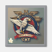 "Ihr Luftverkehrsnetz" Magnet (Vorne)