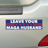 Ihr MAGA-Husband verlassen Autoaufkleber (Auf Auto)