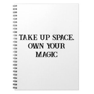 Ihr Magic Empowerment-Notebook Notizblock