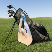 Ihr Mama Foto Golf Handtuchgeschenk mit individuel Golfhandtuch (Gras)