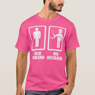Ihr Mann, mein Elektro-Handband Proud Electric T-Shirt