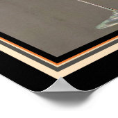 "Ihr Martini" 1920 Art Deco Print Poster (Ecke)