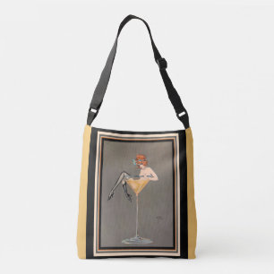 "Ihr Martini" Tasche Art Déco