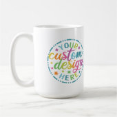 Ihr maßgeschneidertes Design hier zusammenführen Kaffeetasse (Links)