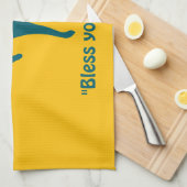 Ihr Mess-Küchentuch segnen Geschirrtuch (Viertel Falte)