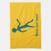 Ihr Mess-Küchentuch segnen Geschirrtuch (Vertikal)