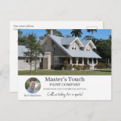 Ihr Message-Foto Neue Ankündigung für das Kundenge (Vorne/Hinten)