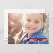 Ihr Message Foto Spaß Retro Comic Pop Kunst Postkarte (Vorne/Hinten)