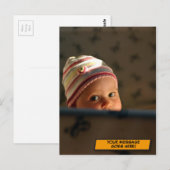 Ihr Message Foto Spaß Retro Comic Pop Kunst Postkarte (Vorne/Hinten)