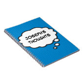 Ihr Message Thread Bubble Fun Retro Comic Book Notizblock (Rechte Seite)