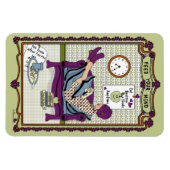 Ihr Mind_A_4x6 Kühlschrank Magnet gefüttert (Horizontal)