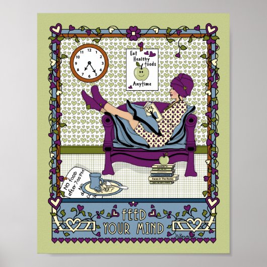 Ihr Mind_A_8x10-Poster gefüttert Poster (Vorne)