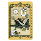 Ihr Mind_C_4x6 Kühlschrank Magnet gefüttert (Vertikal)