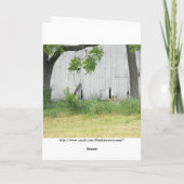 Ihr Mitteilung ~ 27 Dankeskarte (Rückseite)