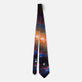 Ihr Monogramm auf der Barred Spiral Galaxy Krawatte (Rückseite)