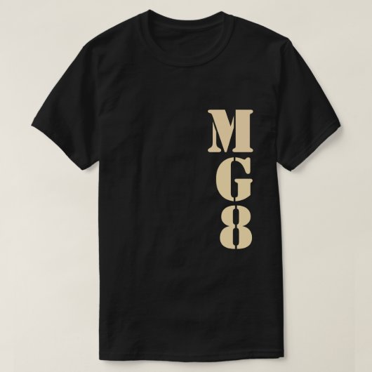 Ihr Monogramm für Camouflage-Dekor T-Shirt (Design vorne)