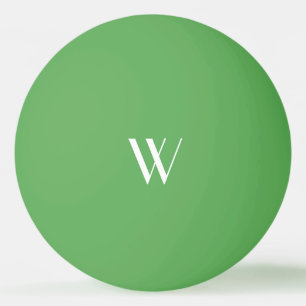 Ihr Monogramm grün Tischtennisball