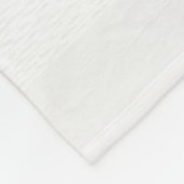 Ihr Monogramm in einer Blume-Rahmen-Decken Fleecedecke (Ecke)