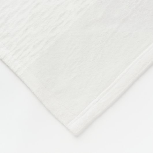 Ihr Monogramm in einer Blume-Rahmen-Decken Fleecedecke (Ecke)