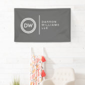 Ihr Monogramm-Logo für die ersten Schritte auf Gra Banner (Insitu)