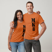 Ihr Monogramm mit 3 Buchstaben für Camouflage-Deko T-Shirt (Unisex)