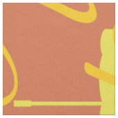 Ihr Monogramm Umbrella-Muster Stoff (Nahaufnahme)