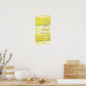 Ihr Motivierend Poster zur Einstellung (Küche)